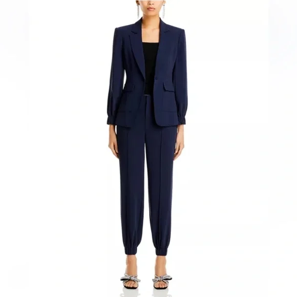 Cinq à Sept Tabitha Blazer in Navy Size 2 New With Tags - Picture 4 of 17